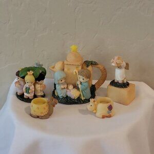 Precious Moments Nativity Tea Set